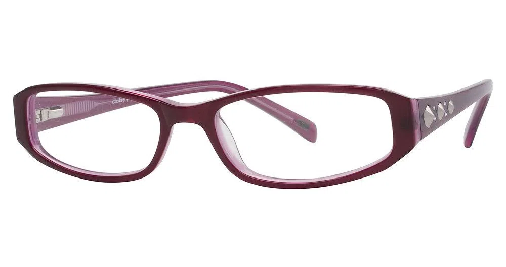Daisy Fuentes DFNatalie Eyeglasses - Fuchsia - view 2